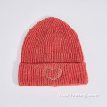 Jacquard Logo tricot du bonnet pour enfants